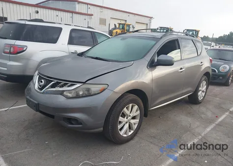 2013 Nissan Murano Sl z USA, uszkodzony, nr VIN JN8AZ1MU6DW211191